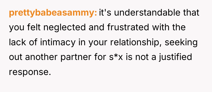 prettybabeasammy it's understandable that you felt neglected and frustrated with...