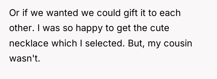 Or if we wanted we could gift it to each...