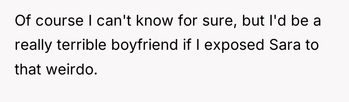 Of course I can't know for sure, but I'd be...
