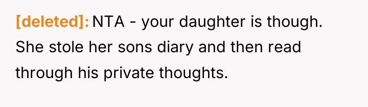 [deleted] NTA - your daughter is though. She stole her...