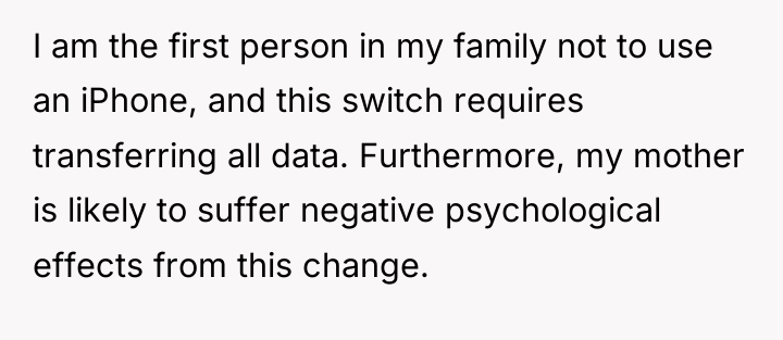 I am the first person in my family not to...