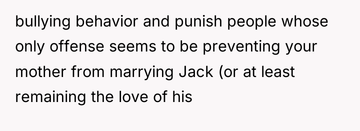 bullying behavior and punish people whose only offense seems to...