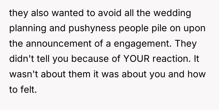 they also wanted to avoid all the wedding planning and...