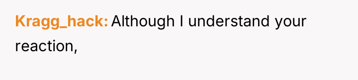 Kragg_hack Although I understand your reaction,
