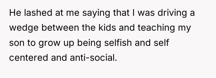 He lashed at me saying that I was driving a...