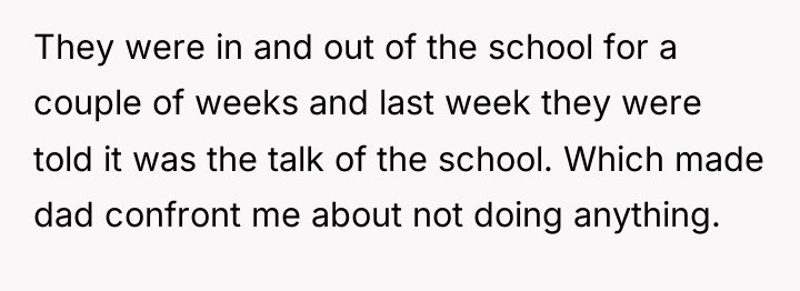 They were in and out of the school for a...