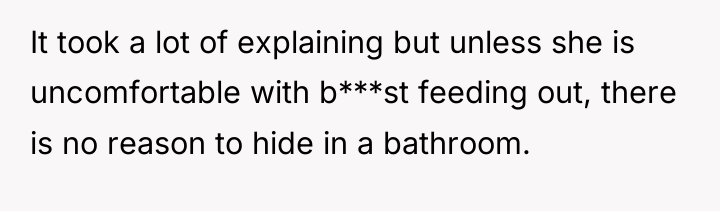 It took a lot of explaining but unless she is...