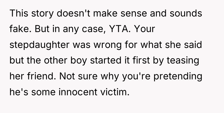 This story doesn't make sense and sounds fake. But in...