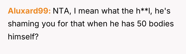 Aluxard99 NTA, I mean what the h**l, he's shaming you...