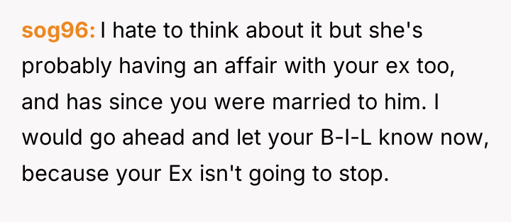 sog96 I hate to think about it but she's probably...