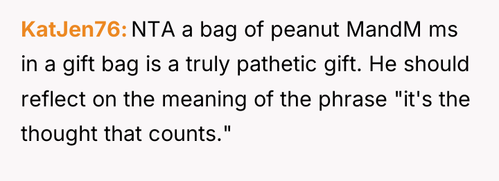 KatJen76 NTA a bag of peanut MandM ms in a...