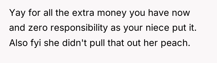 Yay for all the extra money you have now and...