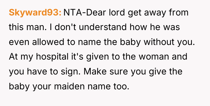 Skyward93 NTA-Dear lord get away from this man. I don't...