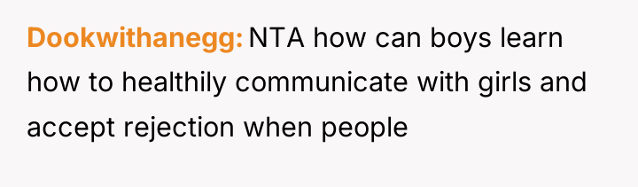 Dookwithanegg NTA how can boys learn how to healthily communicate...