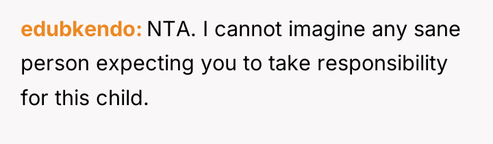 edubkendo NTA. I cannot imagine any sane person expecting you...