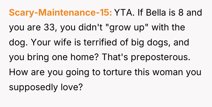 Scary-Maintenance-15 YTA. If Bella is 8 and you are 33,...