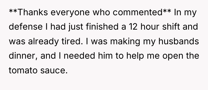 **Thanks everyone who commented** In my defense I had just...