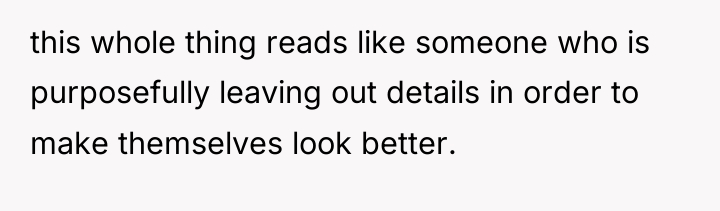 this whole thing reads like someone who is purposefully leaving...