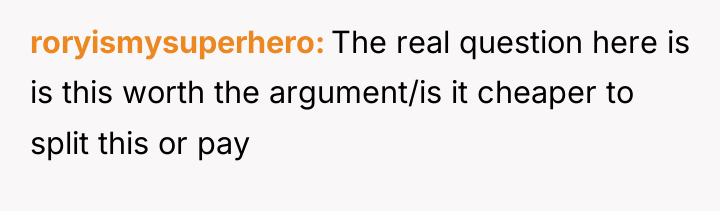 roryismysuperhero The real question here is is this worth the...