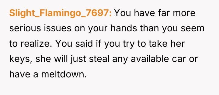 Slight_Flamingo_7697 You have far more serious issues on your hands...