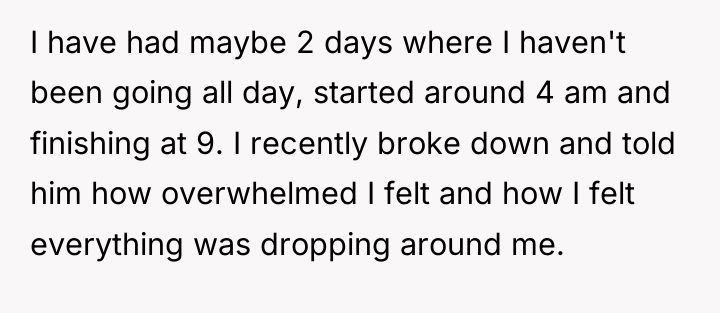 I have had maybe 2 days where I haven't been...