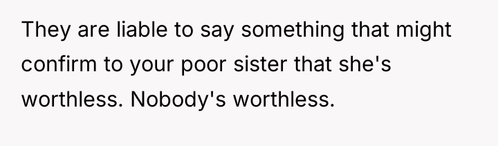 They are liable to say something that might confirm to...