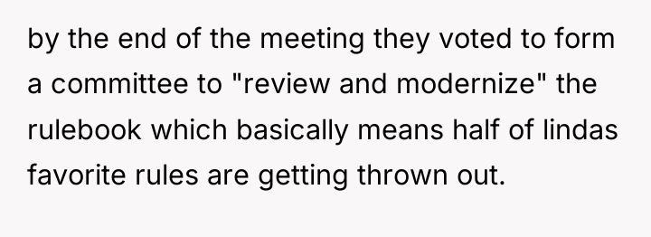 by the end of the meeting they voted to form...