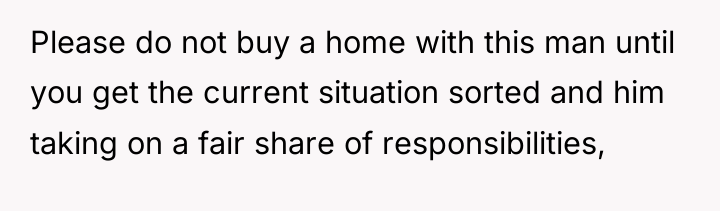 Please do not buy a home with this man until...