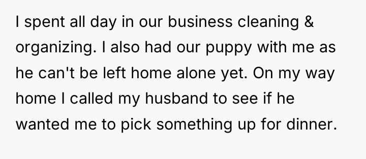 I spent all day in our business cleaning & organizing....