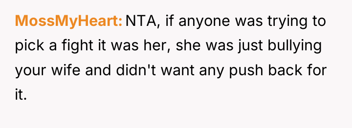 MossMyHeart NTA, if anyone was trying to pick a fight...