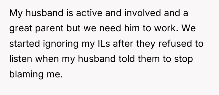 My husband is active and involved and a great parent...