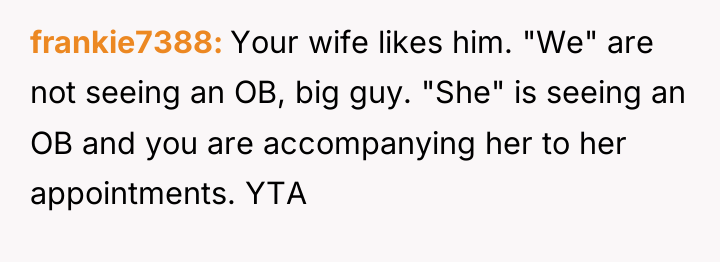 frankie7388 Your wife likes him. "We" are not seeing an...