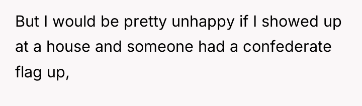 But I would be pretty unhappy if I showed up...