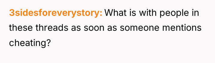 3sidesforeverystory What is with people in these threads as soon...