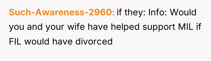 Such-Awareness-2960 if they: Info: Would you and your wife have...