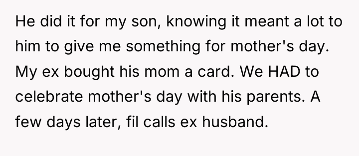 He did it for my son, knowing it meant a...