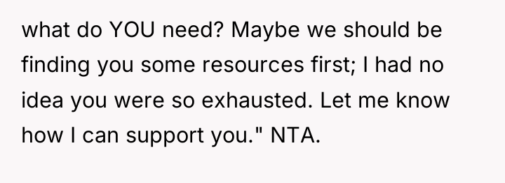 what do YOU need? Maybe we should be finding you...
