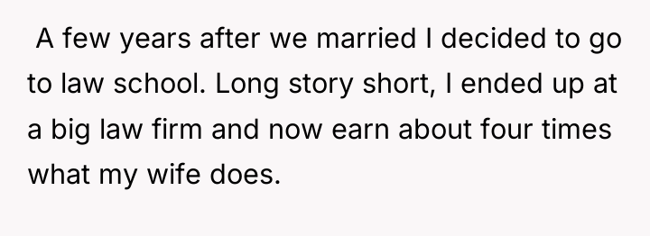 ​ A few years after we married I decided to...