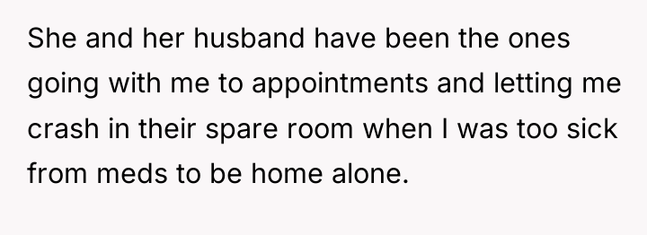 She and her husband have been the ones going with...