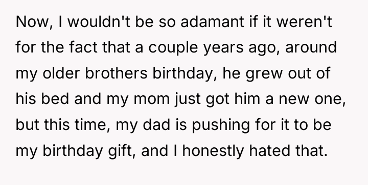 Now, I wouldn't be so adamant if it weren't for...