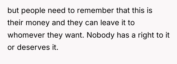 but people need to remember that this is their money...