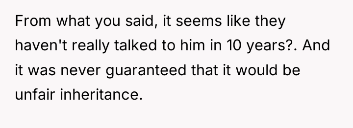 From what you said, it seems like they haven't really...