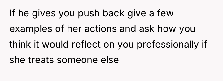 If he gives you push back give a few examples...