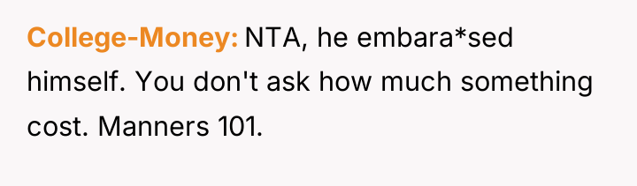 College-Money NTA, he embara*sed himself. You don't ask how much...