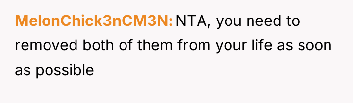 MelonChick3nCM3N NTA, you need to removed both of them from...