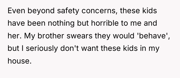 Even beyond safety concerns, these kids have been nothing but...