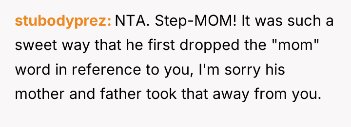 stubodyprez NTA. Step-MOM! It was such a sweet way that...