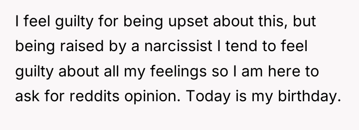 I feel guilty for being upset about this, but being...