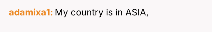 adamixa1 My country is in ASIA,