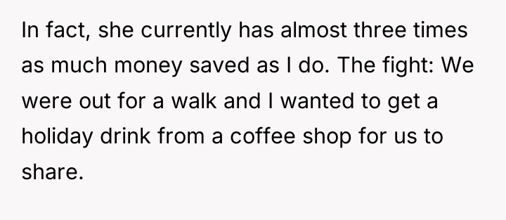 In fact, she currently has almost three times as much...